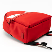 Fendi Red Nylon Monster Backpack