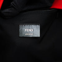 Fendi Red Nylon Monster Backpack