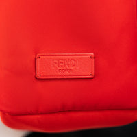 Fendi Red Nylon Monster Backpack