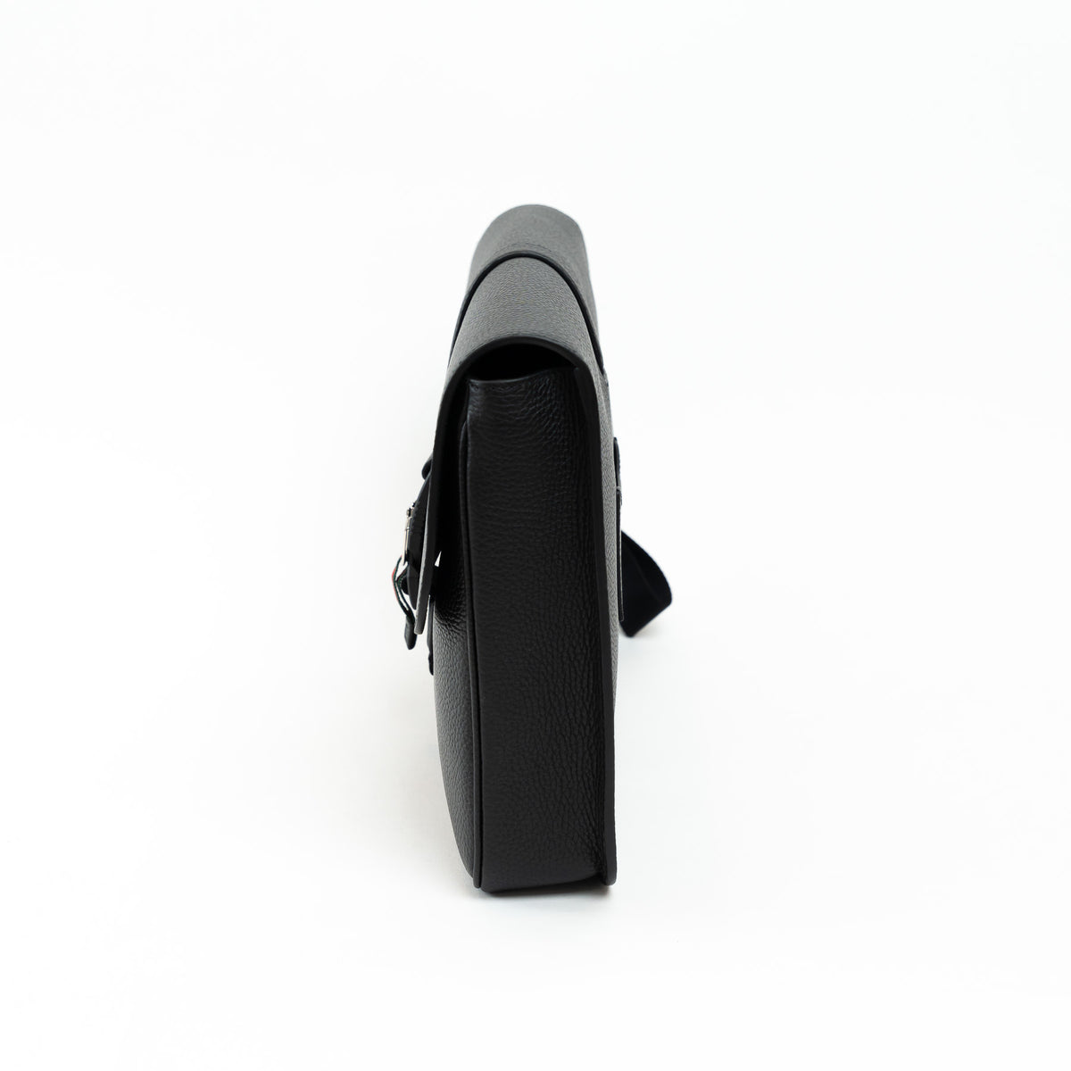 Gucci Black Grained Leather Medium Business Case