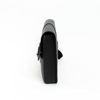 Gucci Black Grained Leather Medium Business Case