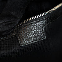 Gucci Black Grained Leather Medium Business Case