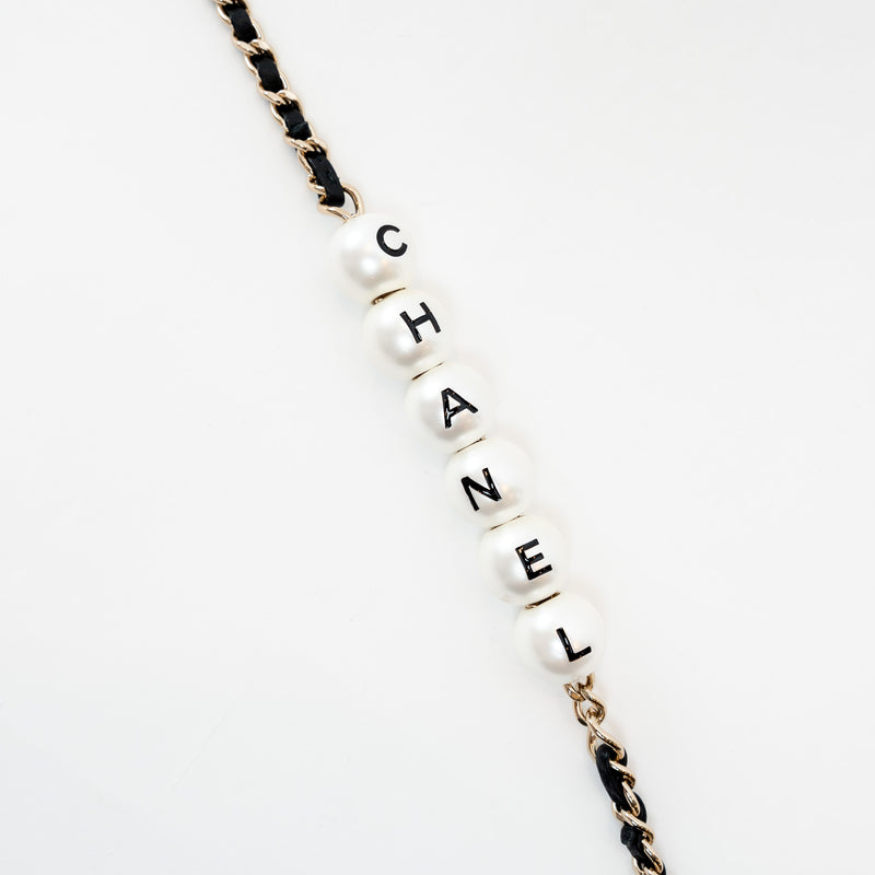 Pre-Loved Chanel™ Black Lambskin Leather My Precious Pearl Flap Bag