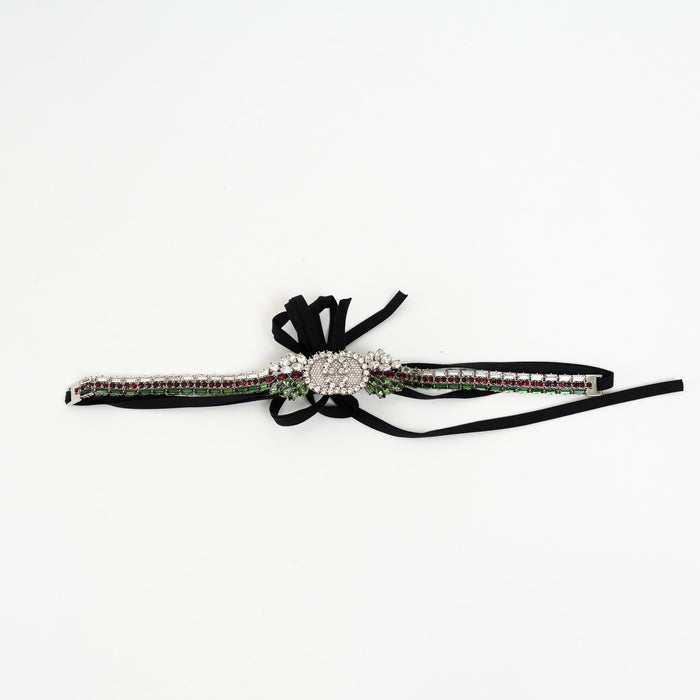 Gucci Multicolor Crystal Belt