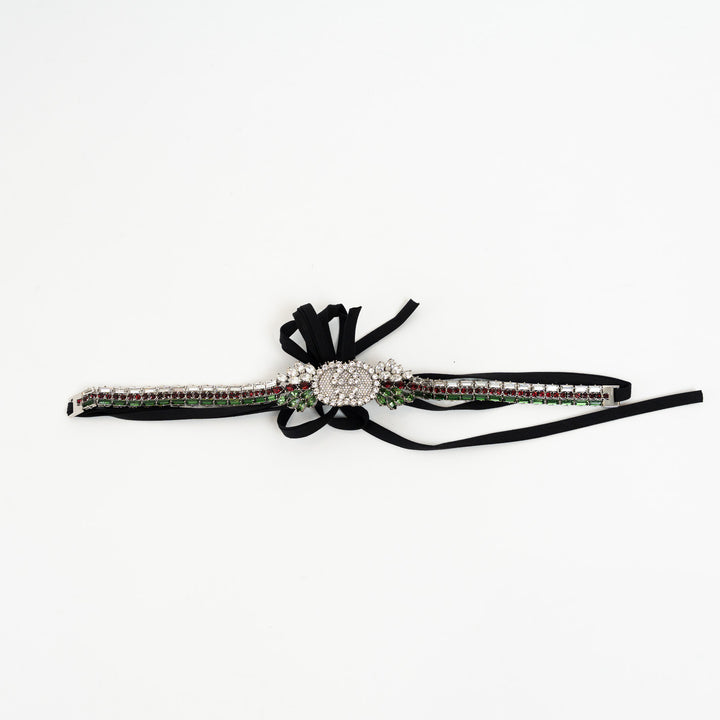 Gucci Multicolor Crystal Belt