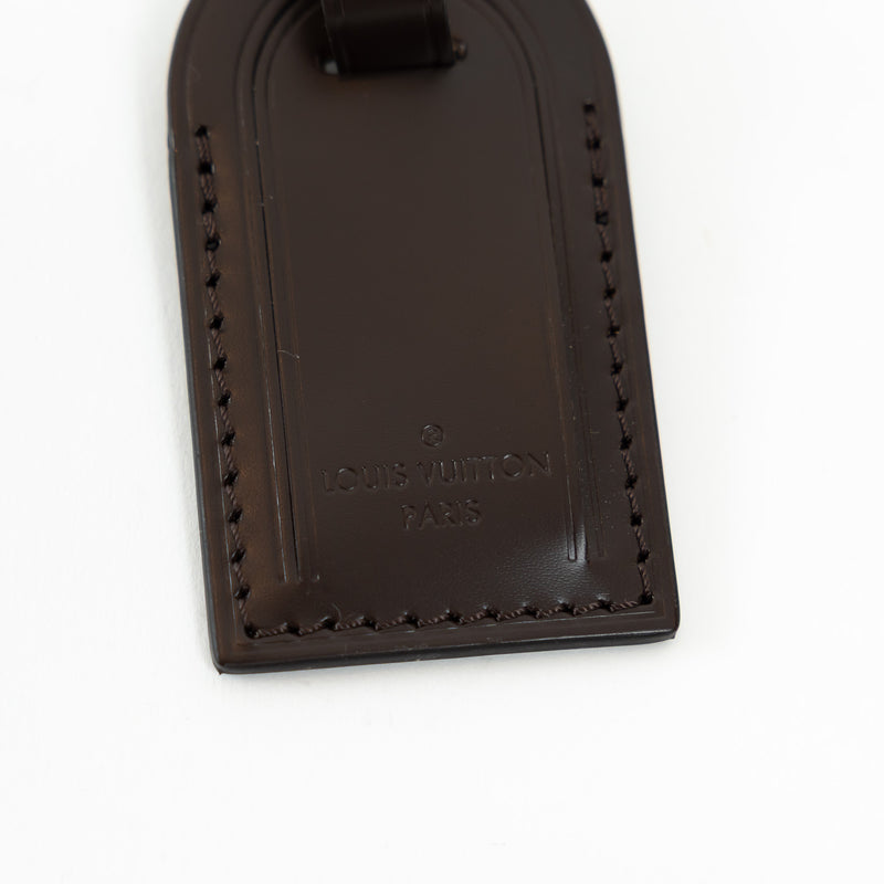 Louis Vuitton Grained Leather Luggage Tag