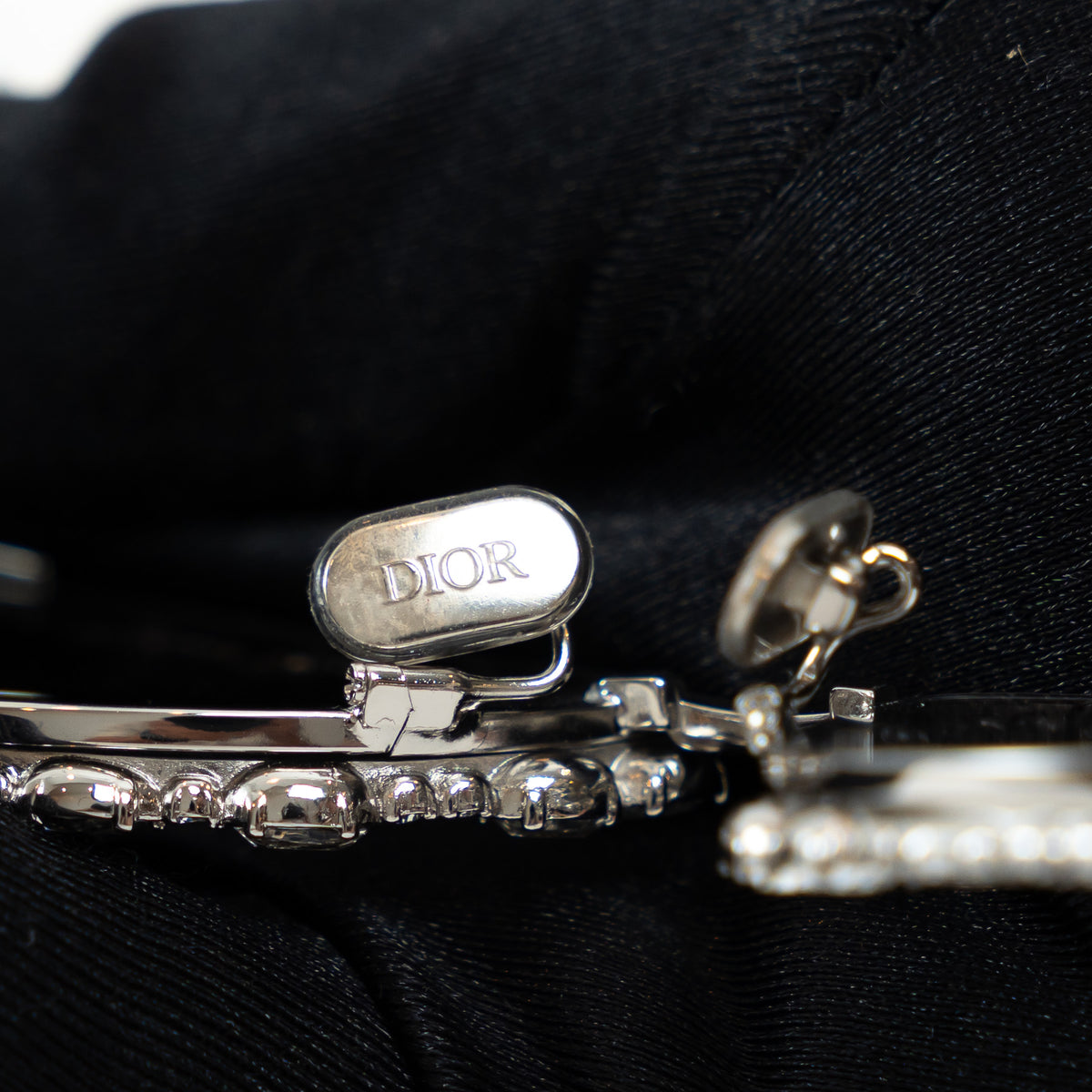 Dior Silver Crystal Embellished Miss Dior B1U Cateye Sunglasses