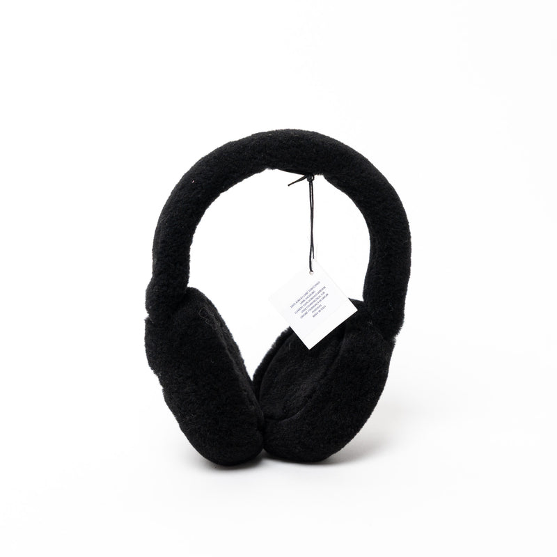 Pre-Loved Chanel™ Black Shearling Earmuffs
