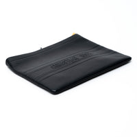 Dior Black Grained Leather Pouch