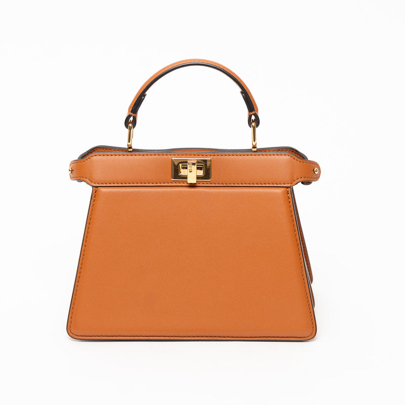 Fendi Burnt Orange Peekaboo Handbag