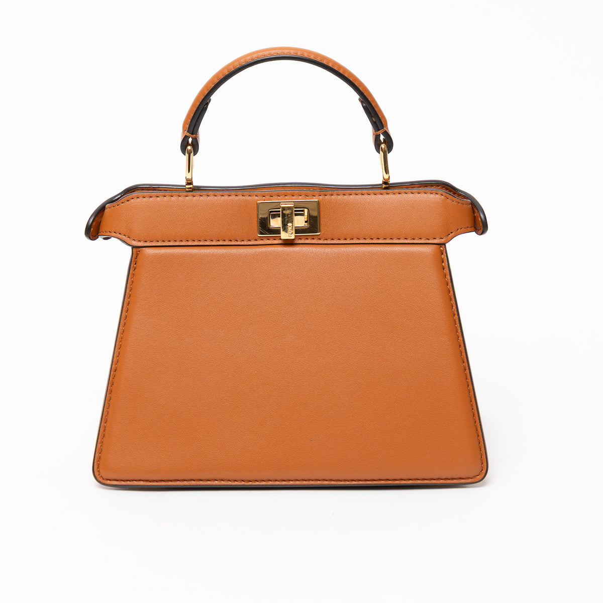 Fendi Burnt Orange Peekaboo Handbag