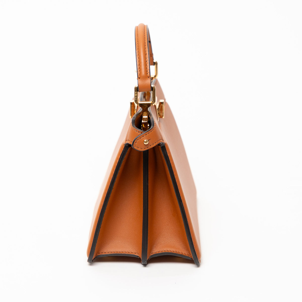 Fendi Burnt Orange Peekaboo Handbag