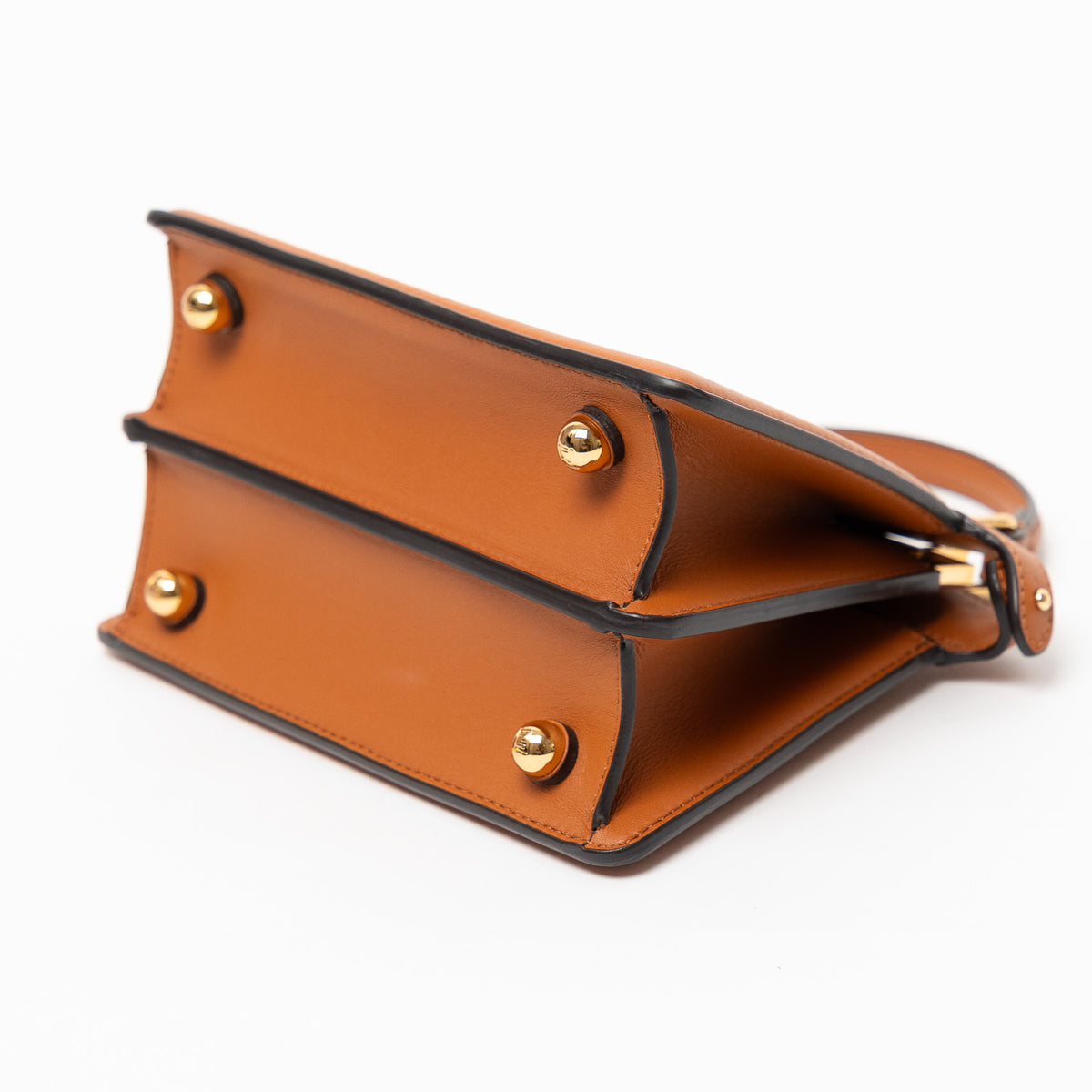 Fendi Burnt Orange Peekaboo Handbag