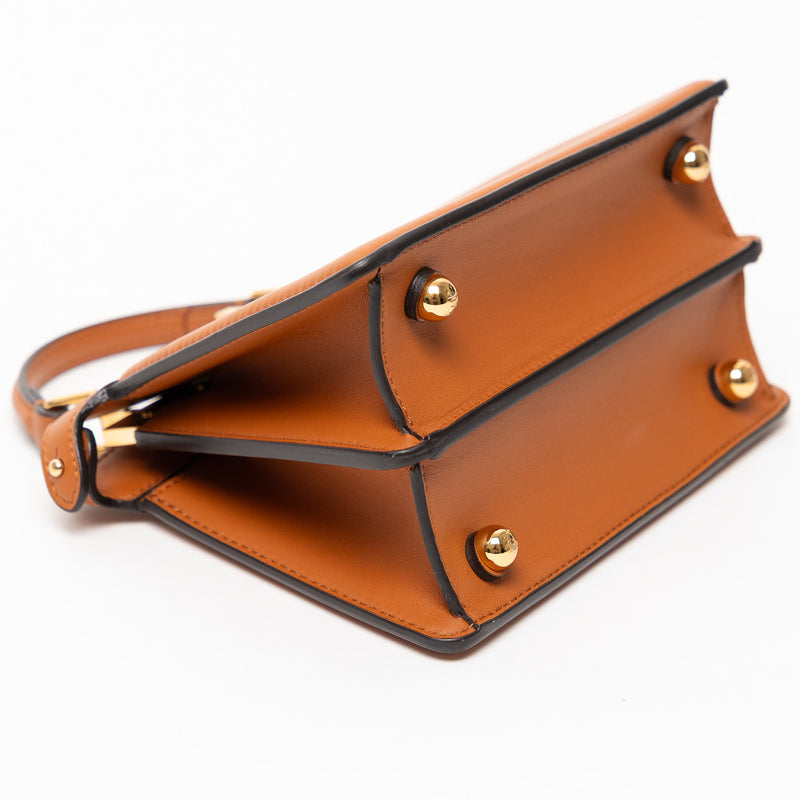 Fendi Burnt Orange Peekaboo Handbag