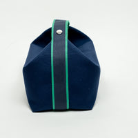 Hermes Blue Wool Large Bride-A-Brac Handbag