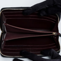 Pre-Loved Chanel™ Black Caviar Leather Zip Around Continental Wallet