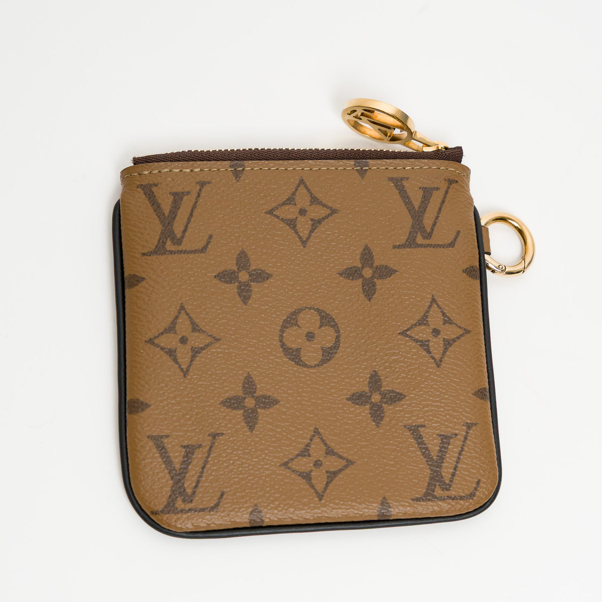 Louis Vuitton Brown Monogram Canvas Trio Pouch