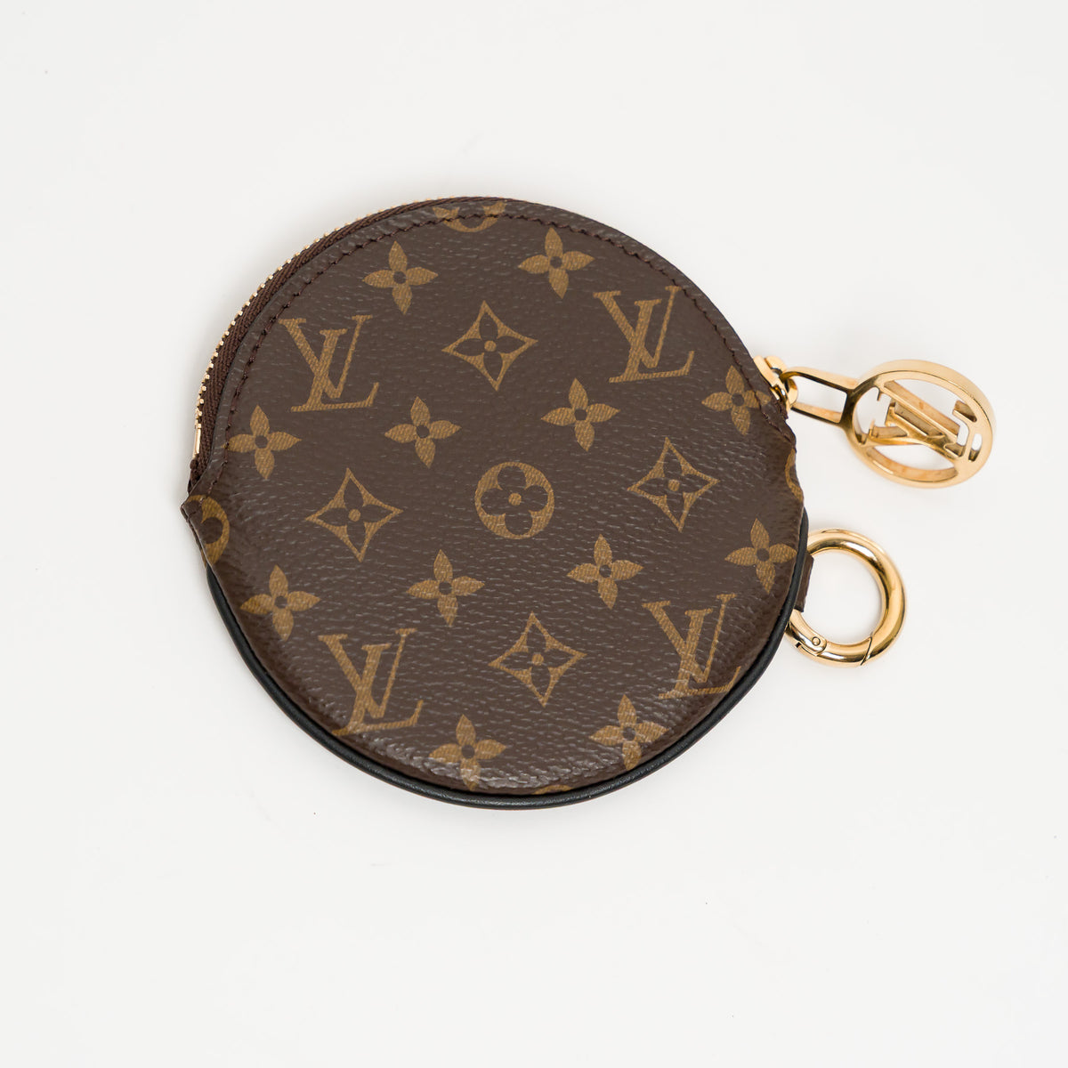 Louis Vuitton Brown Monogram Canvas Trio Pouch