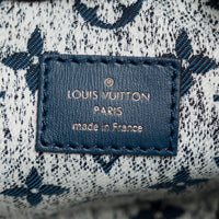 Louis Vuitton Blue Monogram Jacquard Denim Loop Handbag
