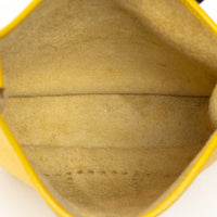 Hermes Jaune Ambre Clemence Mini Evelyn 16 Bag