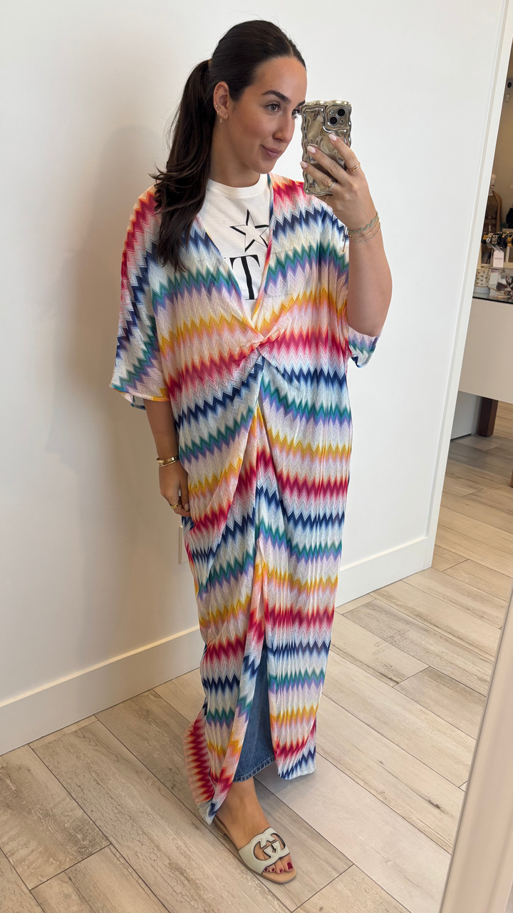 Missoni Multicolour Knit Cover Up Size M