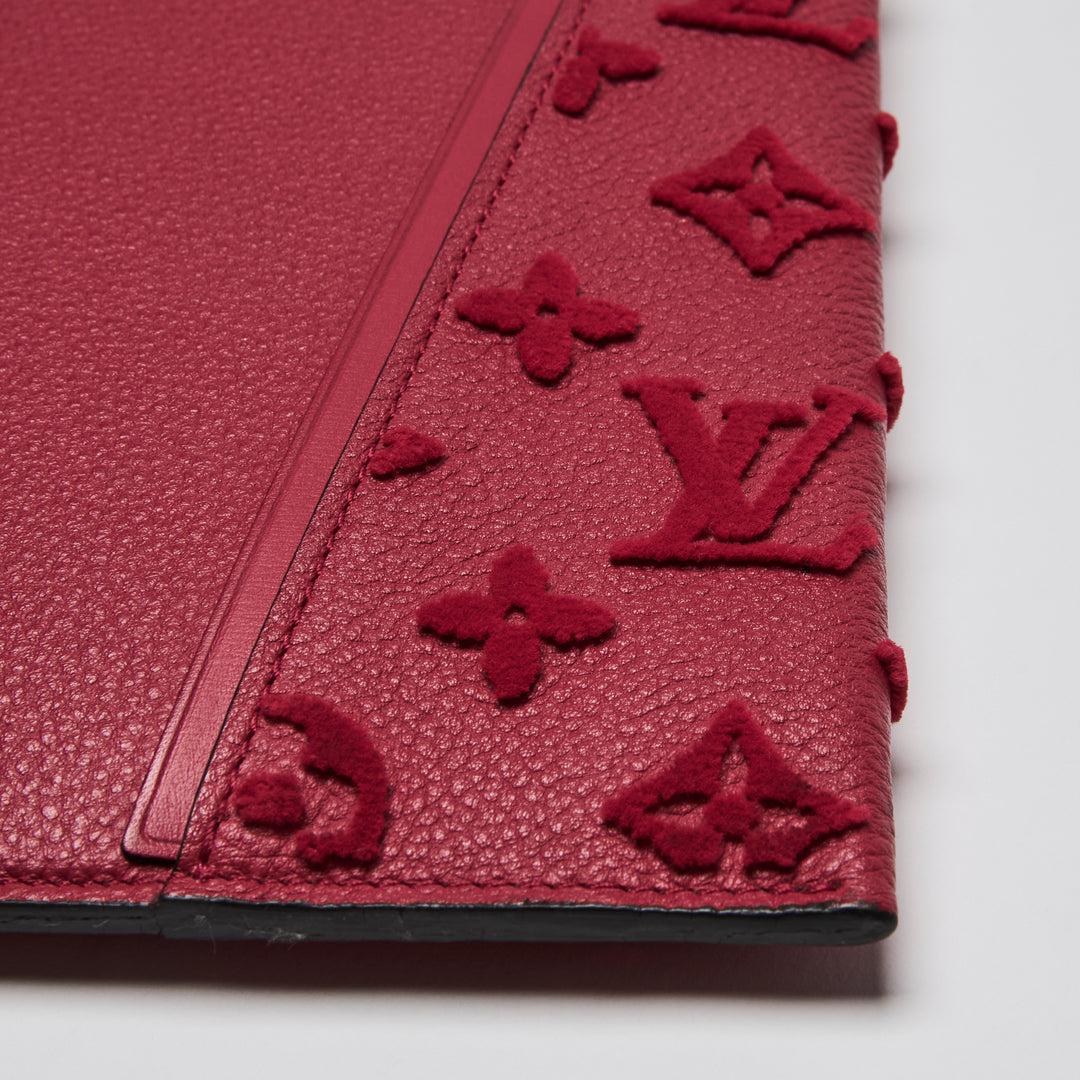 Louis Vuitton Paprika Monogram Veau Cachemire Leather W Pochette