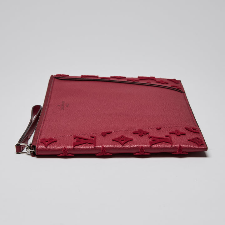 Louis Vuitton Paprika Monogram Veau Cachemire Leather W Pochette