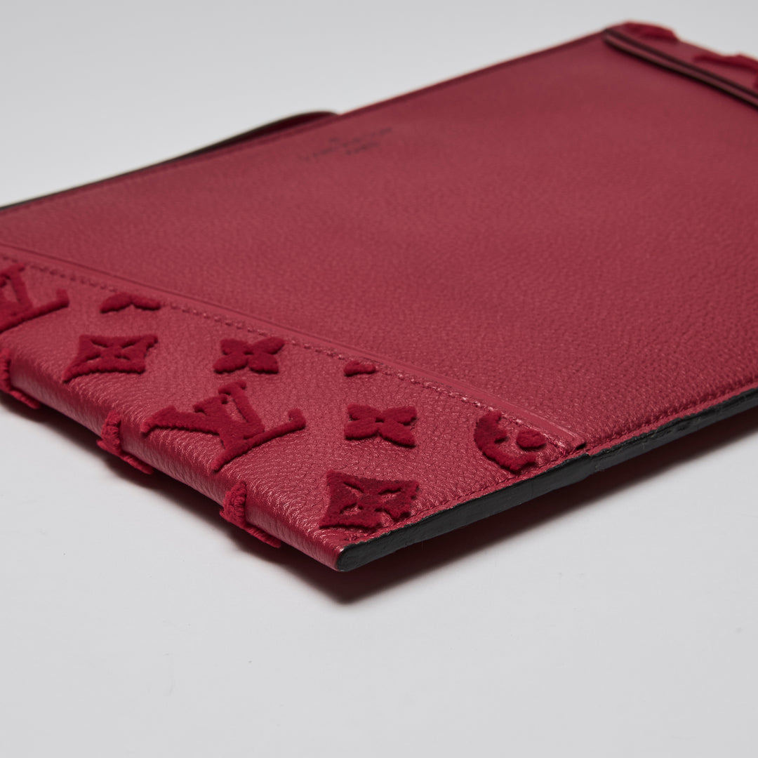 Louis Vuitton Paprika Monogram Veau Cachemire Leather W Pochette