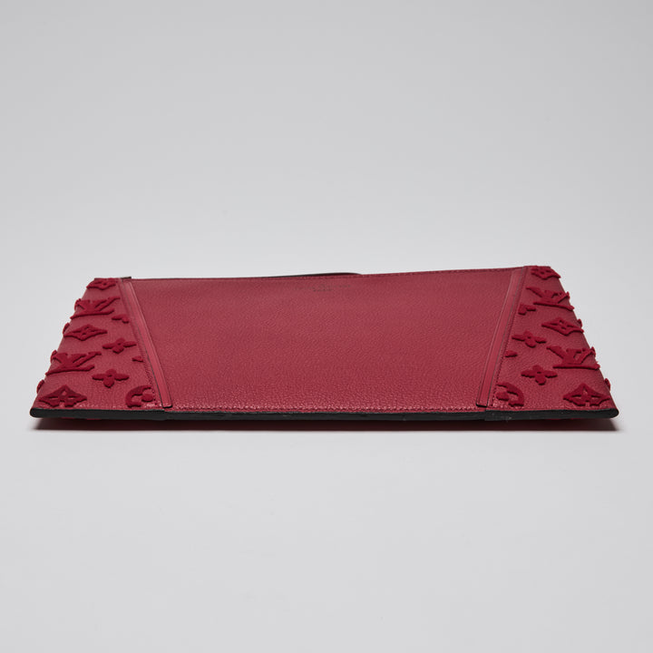 Louis Vuitton Paprika Monogram Veau Cachemire Leather W Pochette