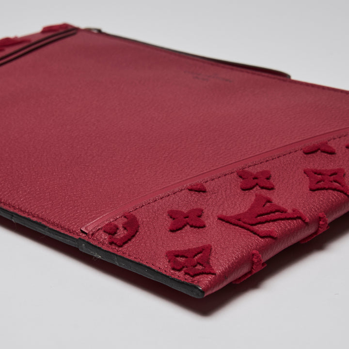 Louis Vuitton Paprika Monogram Veau Cachemire Leather W Pochette