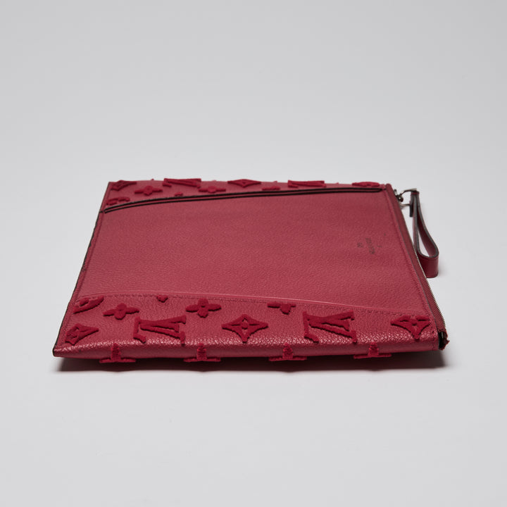 Louis Vuitton Paprika Monogram Veau Cachemire Leather W Pochette