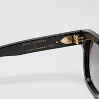 Louis Vuitton x Yayoi Kusama Black Multicolour My Monogram Square Painted Dots Sunglasses