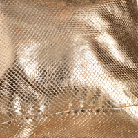 Gucci Metallic Gold Python Leather Hobo Bag