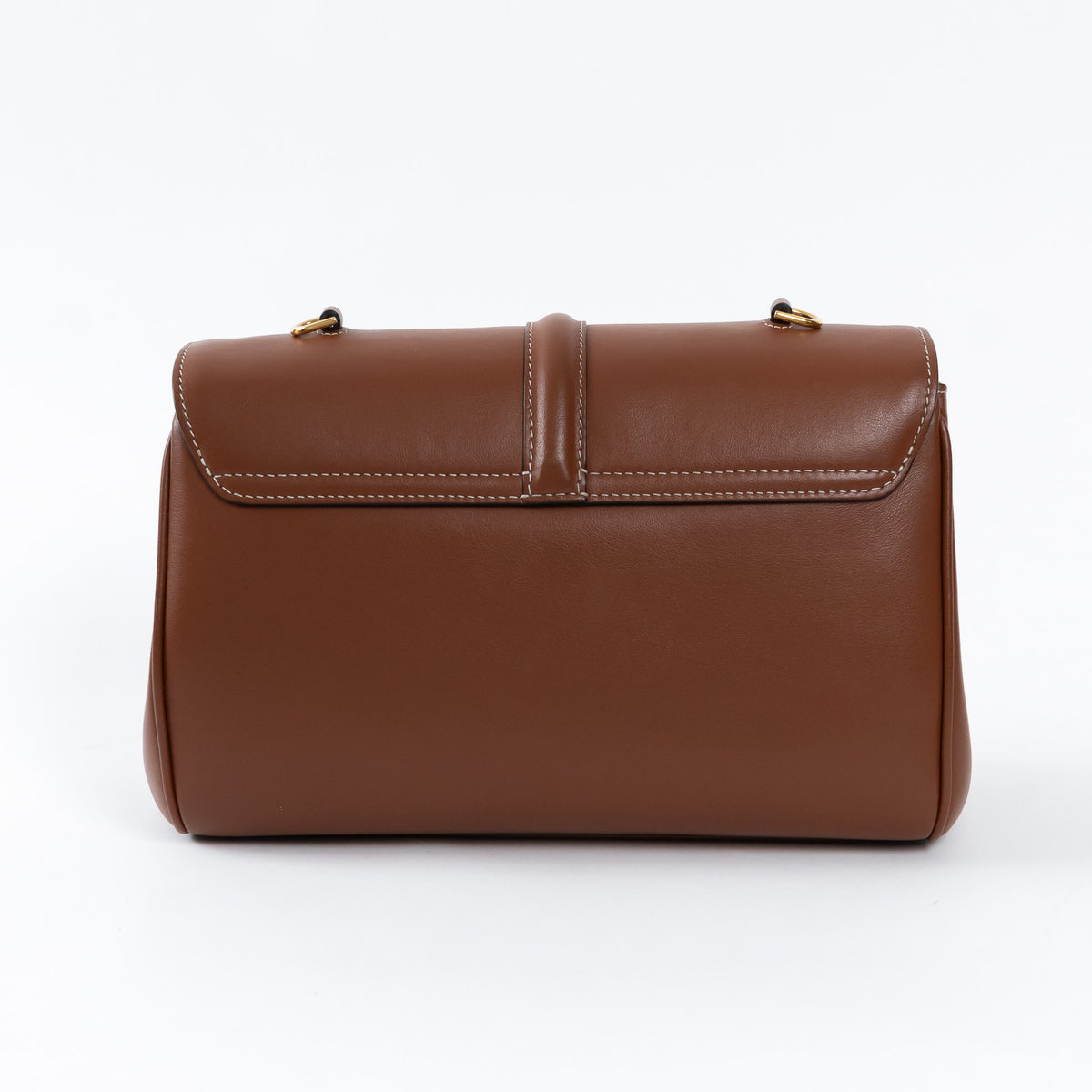 Celine Brown Smooth Leather Teen 16 Crossbody Bag