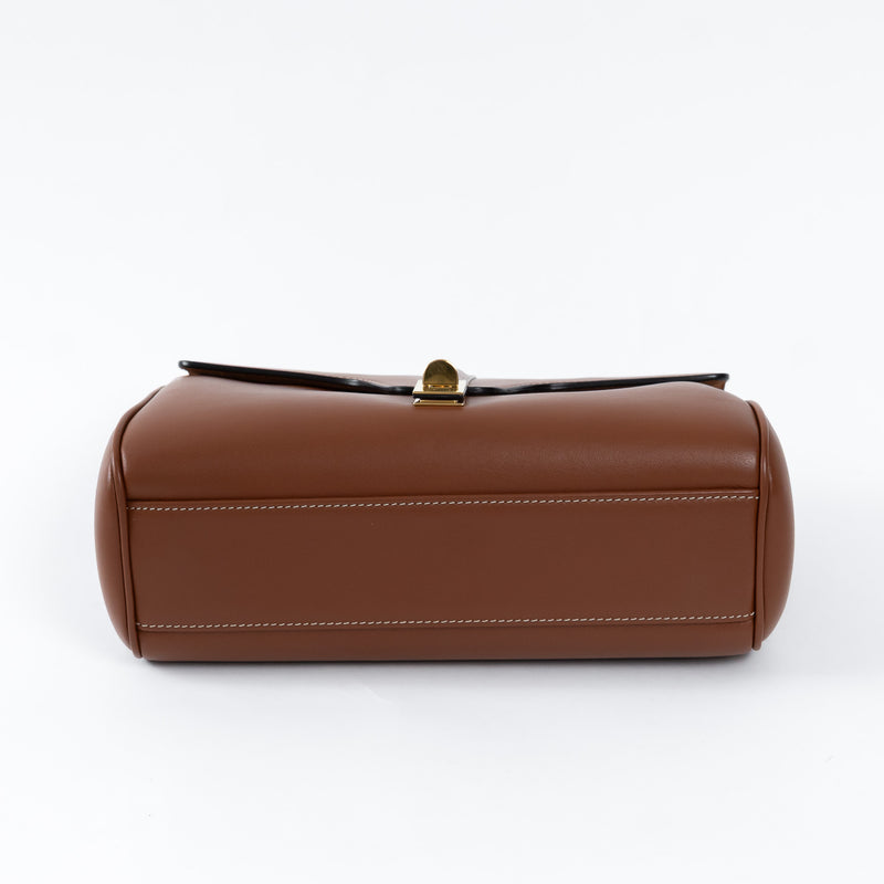 Celine Brown Smooth Leather Teen 16 Crossbody Bag