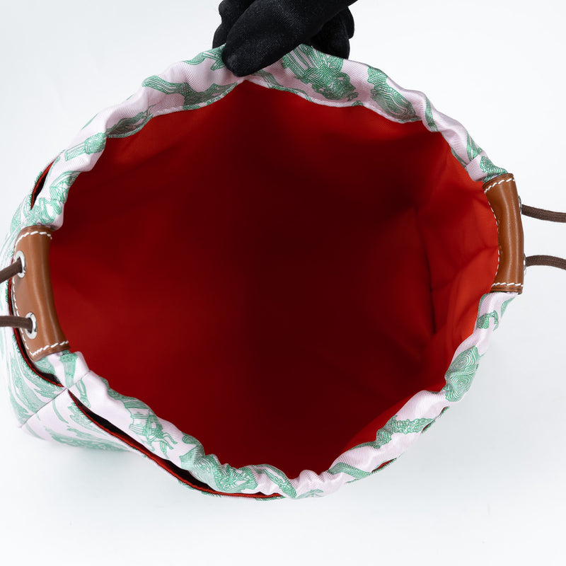 Hermes Rose Darling Vertigo Fauve Fourbi 20 Pouch