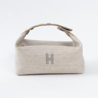 Hermes Light Beige Wool Bride-A-Brac PM Size