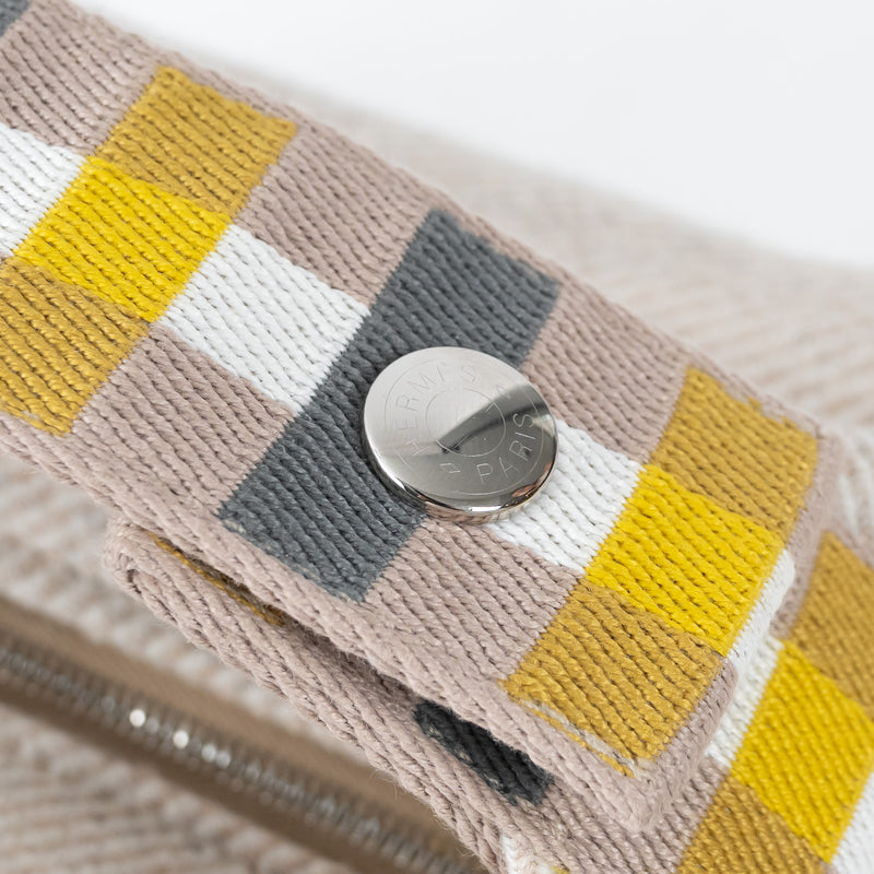 Hermes Light Beige Wool Bride-A-Brac PM Size