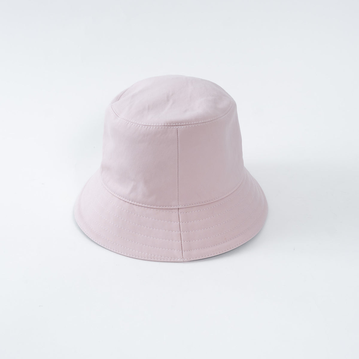 Hermes Pink Bucket Hat with Embroidered Logo Size 57