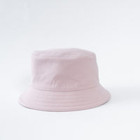 Hermes Pink Bucket Hat with Embroidered Logo Size 57