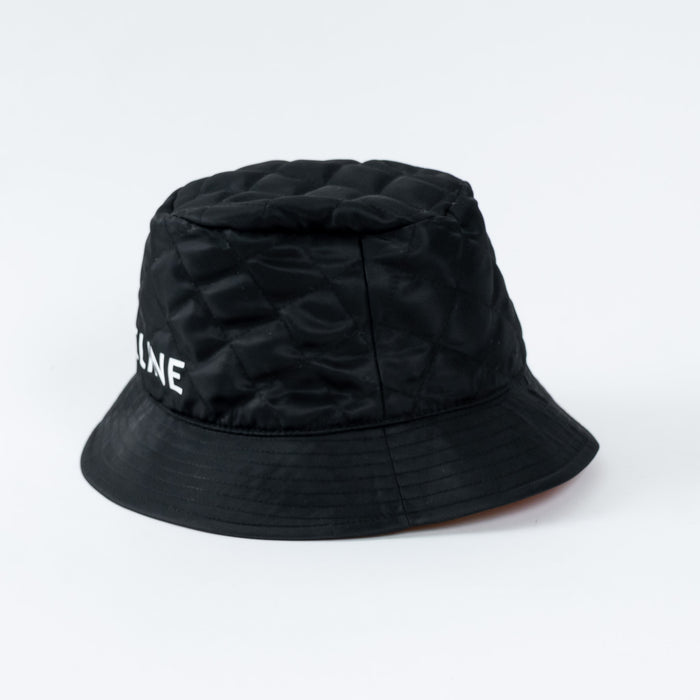 Celine Black Bucket Hat Size S