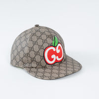 Gucci Monogram Cap with Apple Graphic Size XS