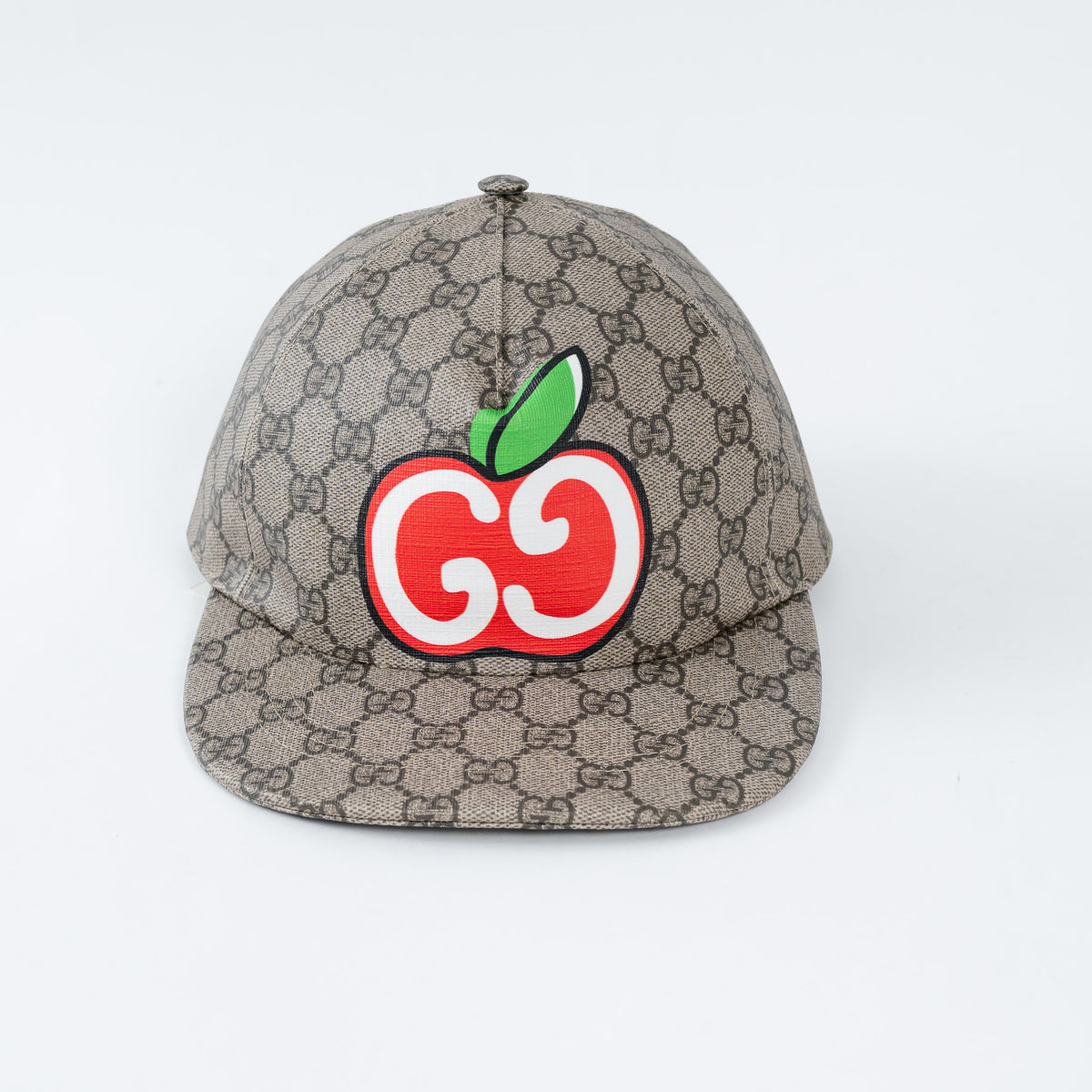 Gucci Monogram Cap with Apple Graphic Size XS