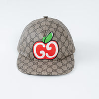 Gucci Monogram Cap with Apple Graphic Size XS
