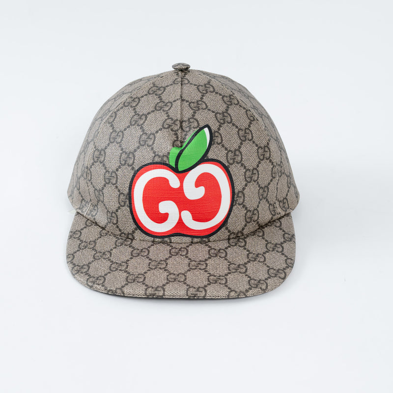 Gucci Monogram Cap with Apple Graphic Size XS
