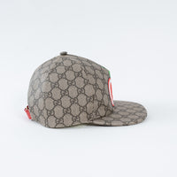 Gucci Monogram Cap with Apple Graphic Size XS