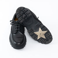 Dior Black Leather and Rubber Boat Style Loafer Size 39