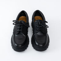Dior Black Leather and Rubber Boat Style Loafer Size 39