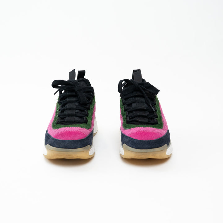 Pre-Loved Chanel™ Multicolor Suede Sneakers Size 36