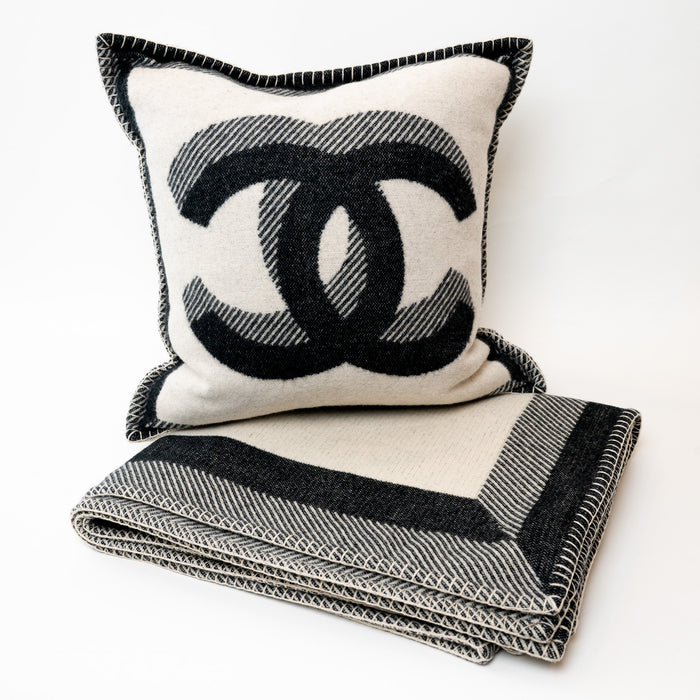 Pre-Loved Chanel™ Wool and Cashmere Pillow
